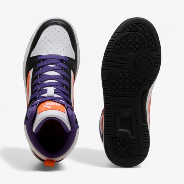 ZAPATILLA PUMA REBOUND V6 MID JR - Imagen 5