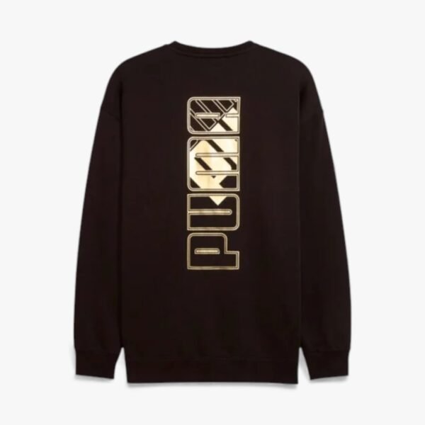 SUDADERA PUMA MAXIMAL METALLIC CREW - Imagen 2