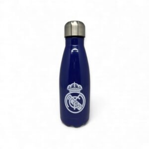 REAL MADRID BOTELLA ACERO 550 ML AZUL