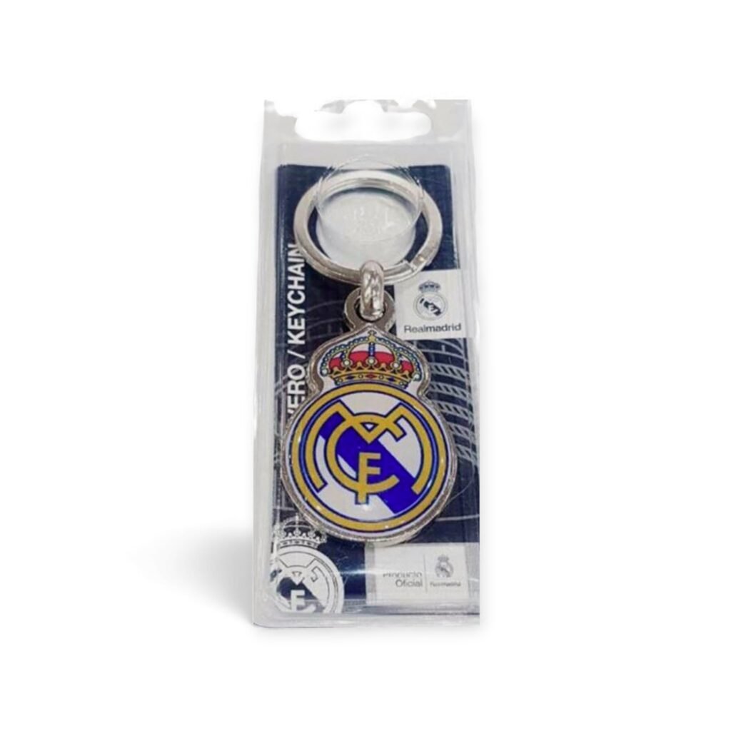 REAL MADRID LLAVERO ESCUDO RESINA