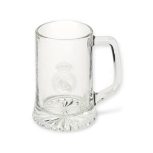 REAL MADRID JARRA MEDIANA 280 ML ESCUDO EN CAJA