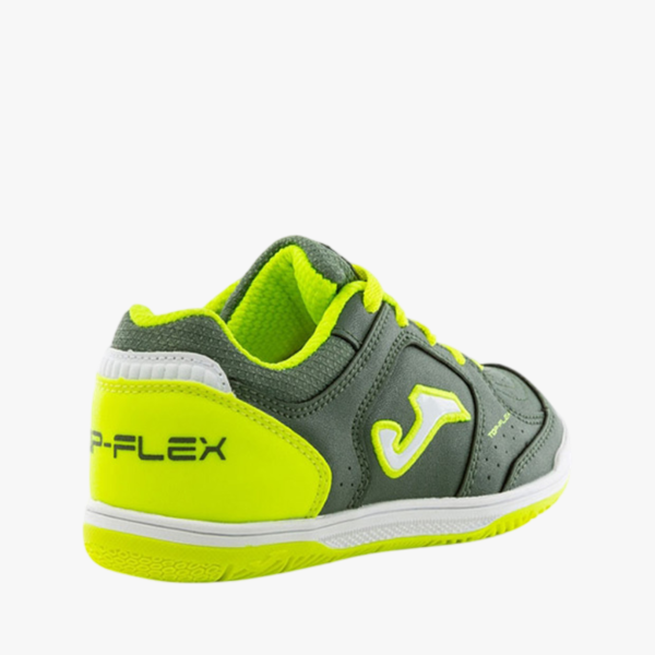 ZAPATILLAS JOMA TOP FLEX 923 VERDE-FLUOR SALA - Imagen 2