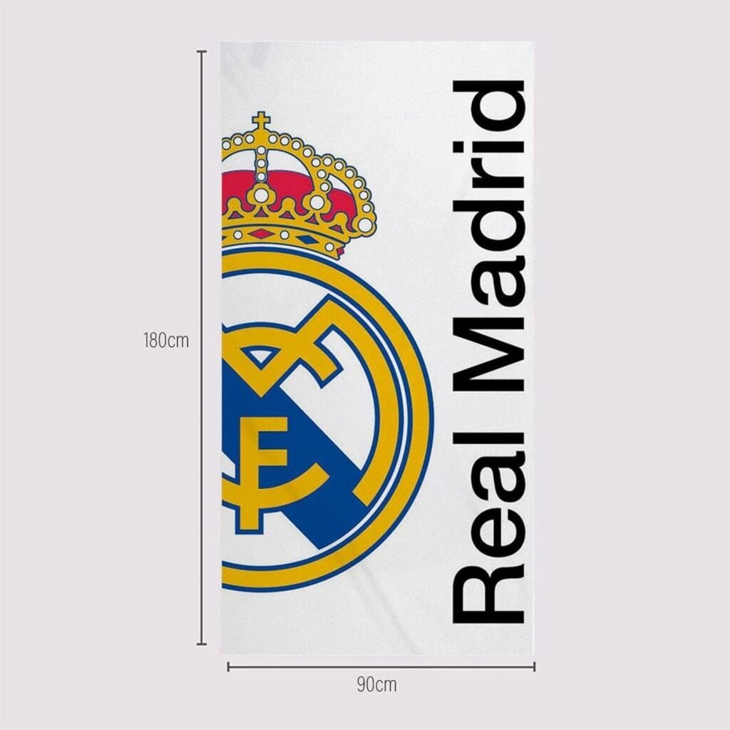 TOALLA REAL MADRID MICROFIBRA 90X180 - Imagen 5