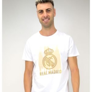 CAMISETA REAL MADRID WHITE GOLD