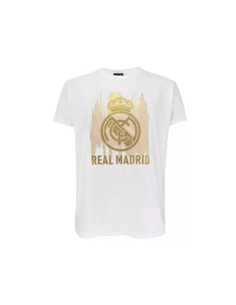CAMISETA REAL MADRID WHITE GOLD - Imagen 7