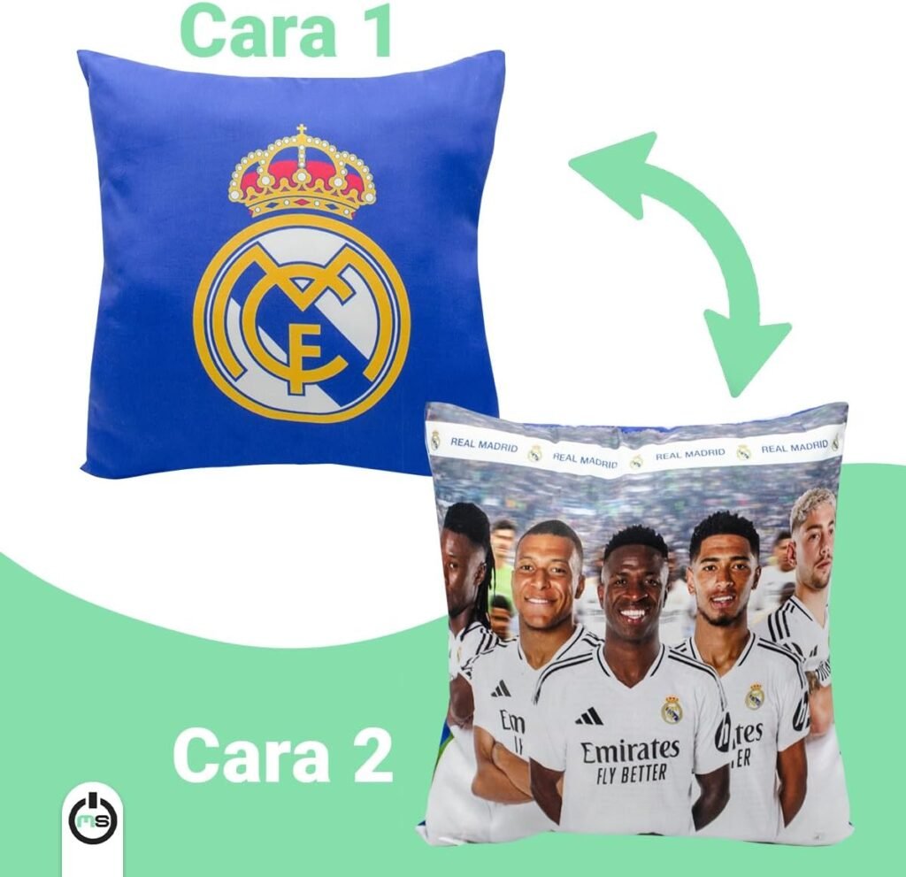 REAL MADRID COJIN 40*40 JUGADORES