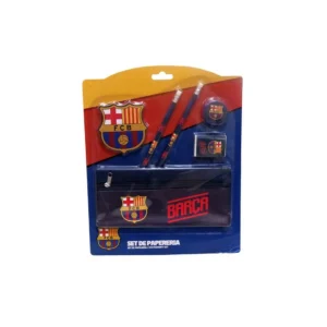 FC BARCELONA SET DE PAPELERIA C/ ESTUCHE