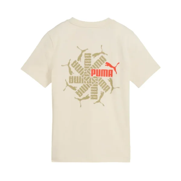 CAMISETA PUMA ESS LOGO INFANTIL - Imagen 3